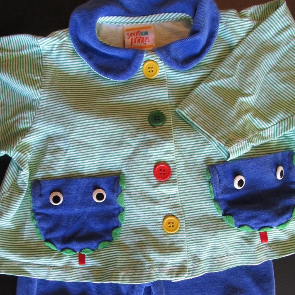 Vintage (?) Sweet Potatoes Toddler Play Wear